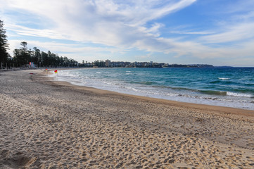 Beach in Manly, near Sydney, Australia
