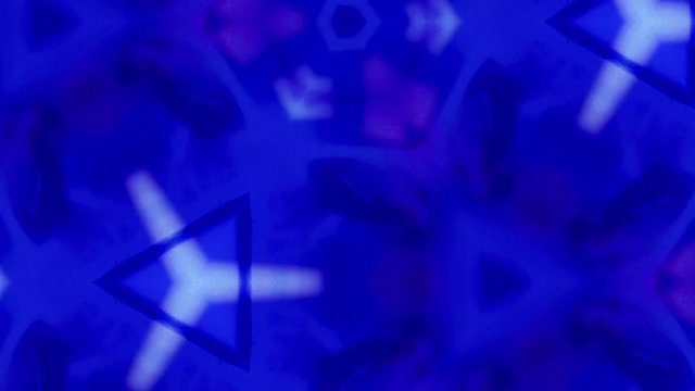 Video Background 1053: Techno trance forms mesmerize (Video Loop).