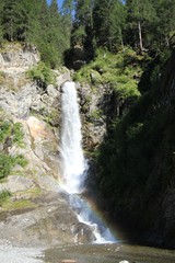 Wasserfall in den Alpen