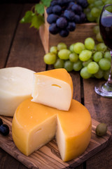 Cheese and Grapes
