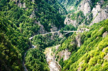 Mountains pass 