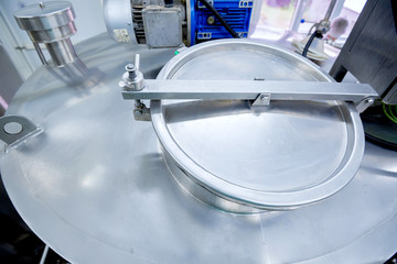 Equipment at dairy plant