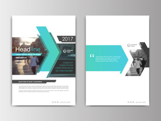 Fototapeta na wymiar Cover design annnual report, flyer, presentation, brochure.