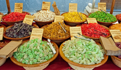 Sweet jelly - typical products in mallorca market