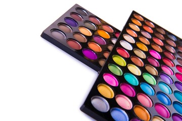 Artist palette isolated on white