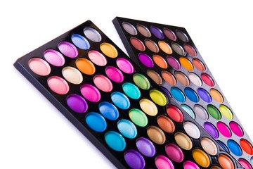 Artist palette isolated on white