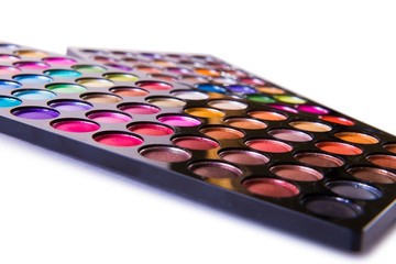 Artist palette isolated on white