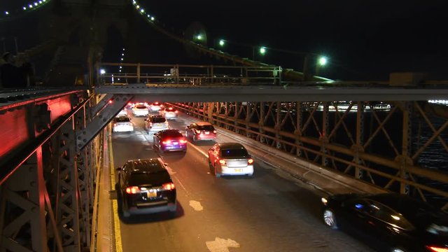 Vehicles by brooklin bridge