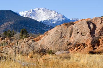 Fototapeta premium People Enjoying Red Rock Canyon
