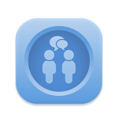 App Button - Round Square