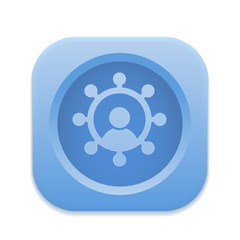 App Button - Round Square