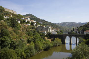 Fototapeta na wymiar View of Pinhao, Portugal, Europe