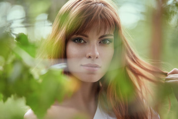 Young woman outdoors