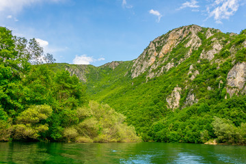 Matka canyon in macedonia near skopje