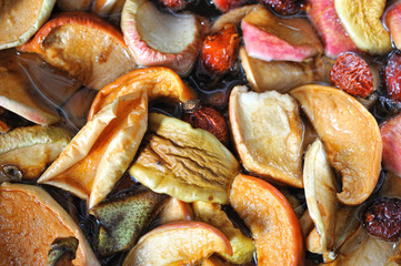 dried fruits in boil