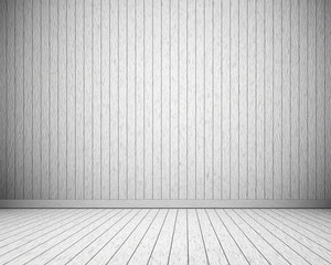 Interior Modern and loft wooden empty room,Mock up for display of product