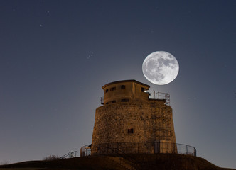 Super Moon at Martello Tower