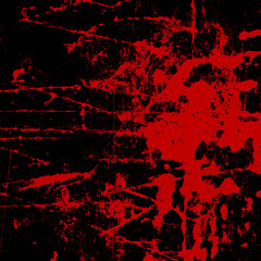 Fototapeta na wymiar Grunge style Halloween background with blood splats