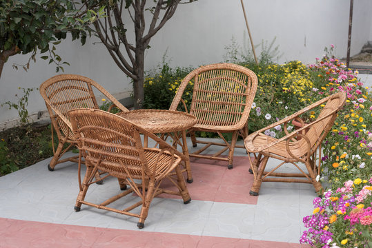 garden cane chairs for sale