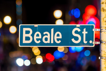 Beale street sign © f11photo