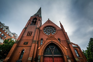 The First Baptist Church, at Central Square, in Cambridge, Massa