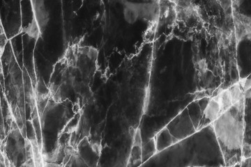 Black marble texture background.