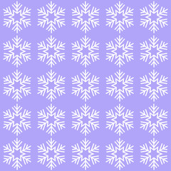 blue background with snowflakes