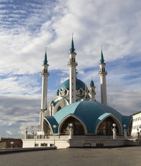 kul sharif mosque in  kremlin,kazan,russian federation