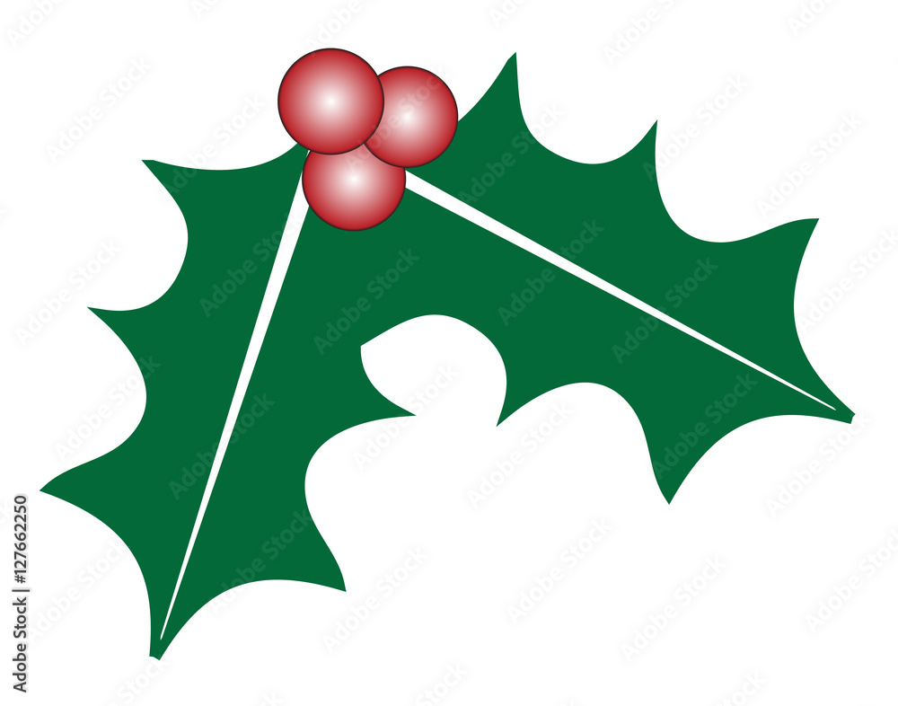 Sticker mistletoe