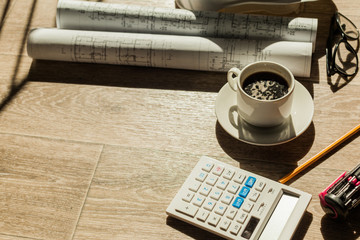 Set of architect tools