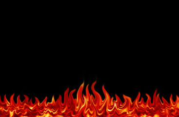 Fire background.