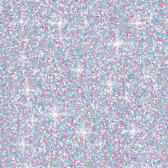 Shiny iridescent glitter background in vector format.