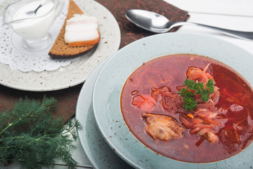 ukrainian soup borsch