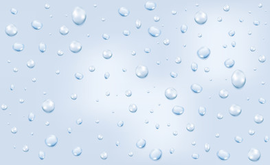 Water drops background