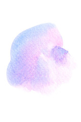 Abstract watercolor brush stroke background.