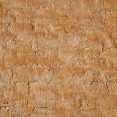 Distressed Red Brown Plaster Wall With Square Surface Background