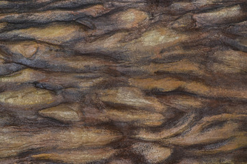 old spotty stained concrete wall texture background. Brown color. imitation stone