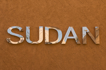 Word Sudan Text at Expo Milano 2015