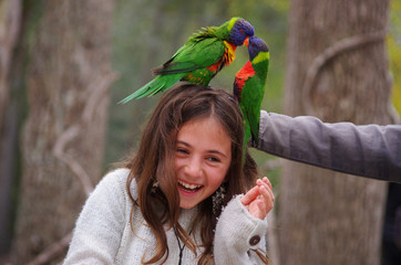 la fille aux oiseaux - lori