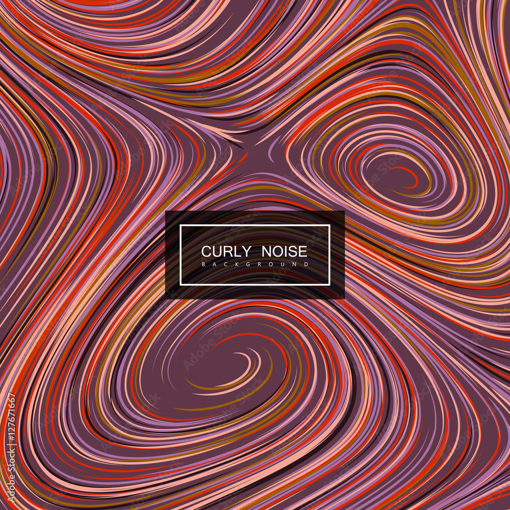 Poster abstract artistic curl background
