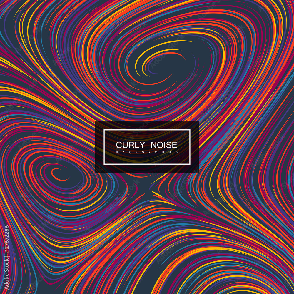 Poster abstract artistic curl background
