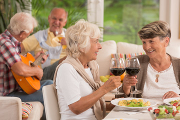 Cheers for husbands!