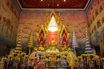 Phra Sai, principle Buddha image in a Pho Chai Temple, Nong Khai, Thailand