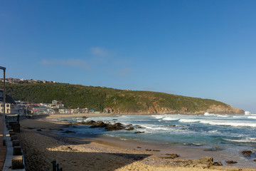 Coastal scene at Herolds Bay. Garden Route. Western Cape. South Africa