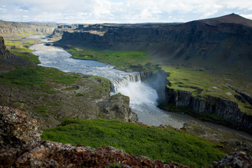 Fototapeta na wymiar Dettifoss waterfall, Iceland.