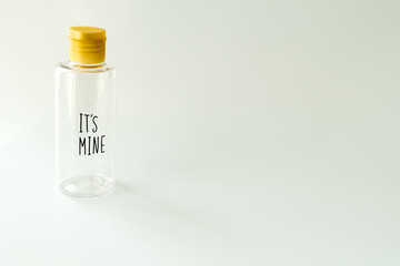 Empty Cosmetic bottle with 