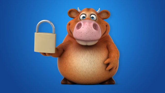 Fun cow - 3D Animation
