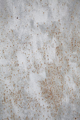 Abstract texture with space for text of old, grunge, decayed and rusty metal sheet.