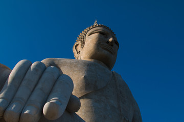 Big Buddha Mountain Manorom Mukdahan province.