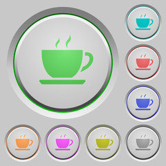 Coffee push buttons